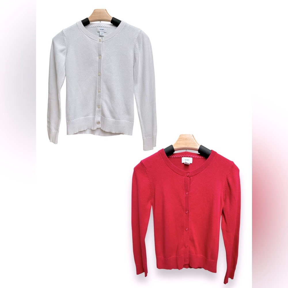 *BUNDLE* Old Navy Girls' Button-Up Cardigans (Size L - 10/12)